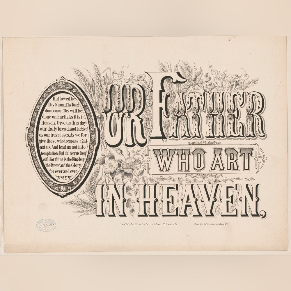 Vintage Religious Art Print